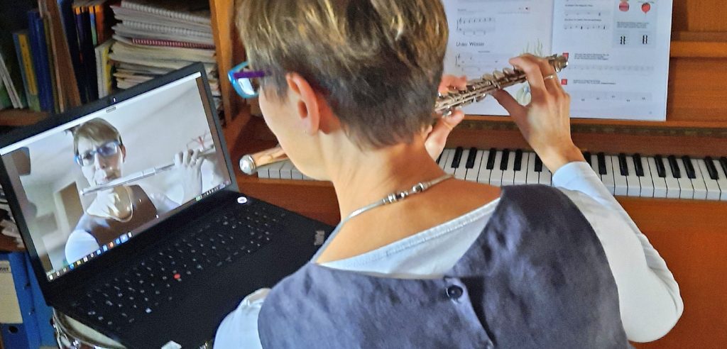 Musikpädagogisches Angebot Jutta Funk, Instrumentalunterricht für Blockflöte und Querflöte